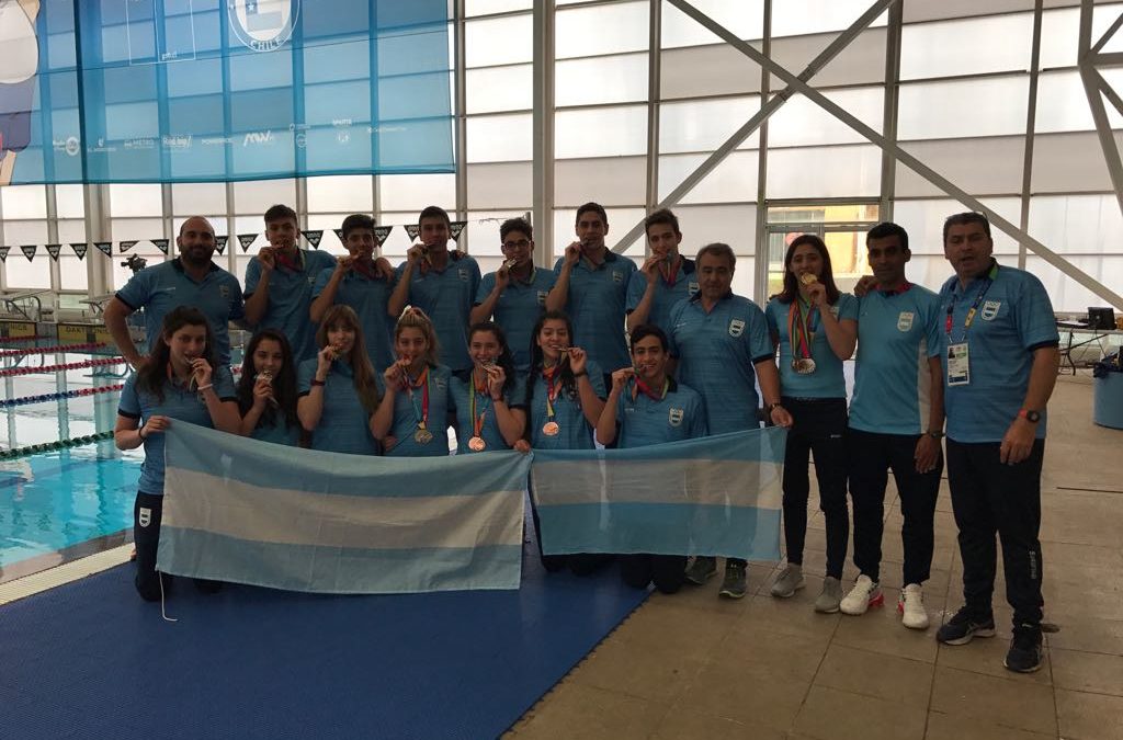 Gran aporte de medallas en los Juegos Odesur Juveniles 2017