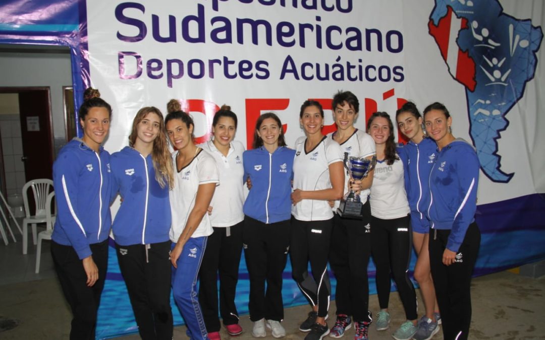 ¡Histórico! Treinta años después, la Selección Argentina de Natación fue campeona Sudamericana
