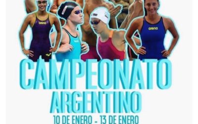 Se viene el Campeonato Argentino Open de Natación en el Cenard