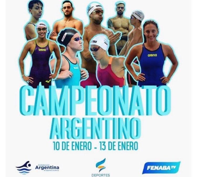 Se viene el Campeonato Argentino Open de Natación en el Cenard