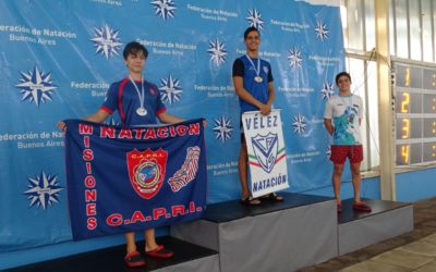 Podios de la tercera jornada del Campeonato República de Juveniles y Juniors de Natación