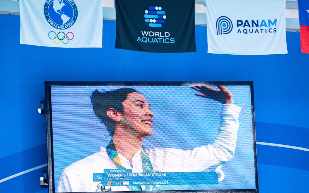 Maca Ceballos se lleva el bronce en los 100 pecho de los Juegos Panamericanos de Santiago 2023