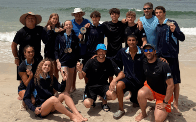 Sudamericano Juvenil: Argentina fue el país que más medallas logró en aguas abiertas