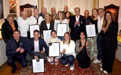 Una tarde especial: atletas olímpicos argentinos recibieron su distinción OLY