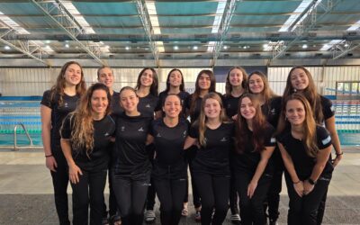 Se realizó la concentración de natación artística previa a los Suramericanos