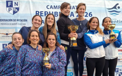GER se consagró campeón por equipos en el Campeonato República de Natación Artística